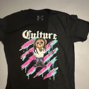 Bailey Hustle Culture Graphic Black Men's Regular Short Sleeve T-Shirt XL